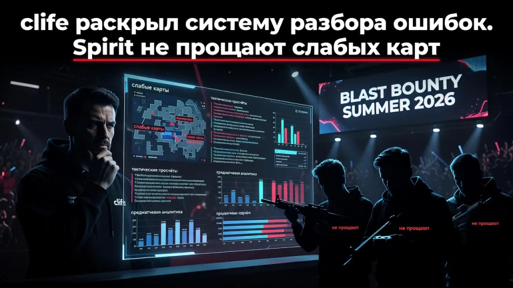 clife раскрыл систему разбора ошибок. Spirit не прощают слабых карт